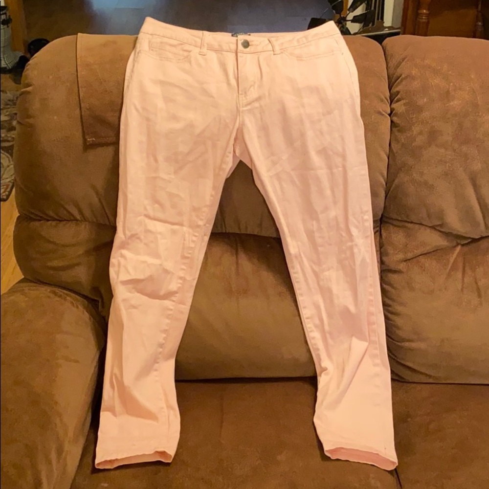 Baby pink pants